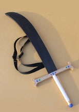 ワンピース　ONE PIECE　ジュラキュール・ミホーク（鷹の目のミホーク）　黒刀　コスプレ武器